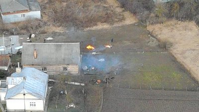 На Тернопільщині паліїв трави шукають дронами На Тернопільщині паліїв трави шукають дронами