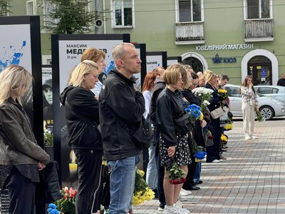 З військовим Олександром Свинобоєм попрощалися у Рівному З військовим Олександром Свинобоєм попрощалися у Рівному
