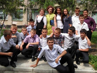 Однокласники Дмитра Шелюга під час навчання в Школі Однокласники Дмитра Шелюга під час навчання в Школі