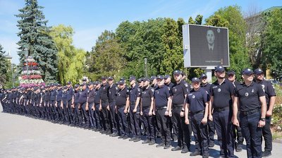прощання з поліцейським Олександром Товарніцьким, поліція, тернопіль