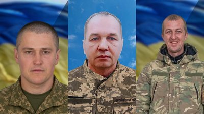Військові з Буковини Руслан Горичан, Віталій Щербанович та Олександр Симанюк Військові з Буковини Руслан Горичан, Віталій Щербанович та Олександр Симанюк