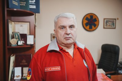 Директор обласного Центру екстреної меддопомоги Віктор Забашта