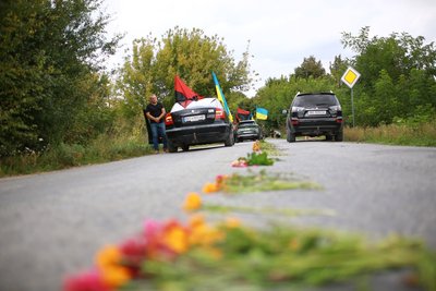 На Тернопільщині, в останню дорогу, попрощалися, військовий, Володимир Гуменюк, 18 вересня На Тернопільщині, в останню дорогу, попрощалися, військовий, Володимир Гуменюк, 18 вересня