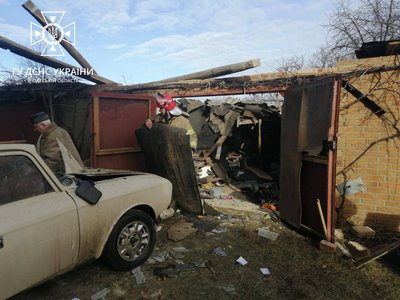 На Одещині через спалах газу у машині пошкодило гараж та квартири