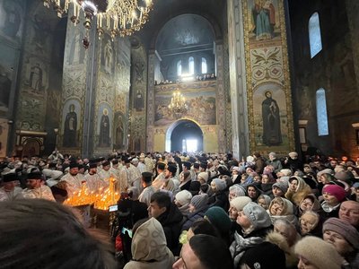 Епіфаній на Волині очолив першу службу у Свято-Успенському соборі після передачі в ПЦУ Епіфаній на Волині очолив першу службу у Свято-Успенському соборі після передачі в ПЦУ