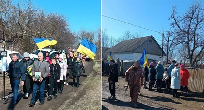 На Кіровоградщині попрощалися з полеглим бійцем Сергієм Поліщуком На Кіровоградщині попрощалися з полеглим бійцем Сергієм Поліщуком
