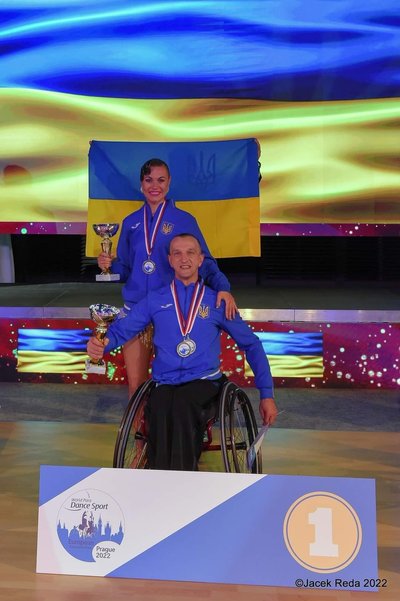 Іван Сівак із партнеркою Оленою Данкевич Іван Сівак із партнеркою Оленою Данкевич