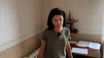 Мешканка будинку Марина Краматорськ Донецька область 4 серпня 2025 рік Мешканка будинку Марина Краматорськ Донецька область 4 серпня 2025 рік