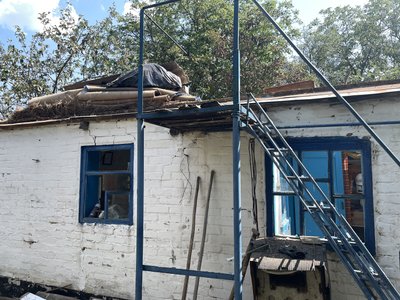 Будинок 79-річної жінки потребує ремонту після атаки БпЛА на Полтаву 1 серпня Будинок 79-річної жінки потребує ремонту після атаки БпЛА на Полтаву 1 серпня