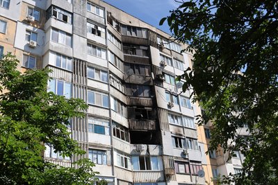 Херсон, обстріли, червень 2026, Центральний район, пожежа Херсон, обстріли, червень 2026, Центральний район, пожежа