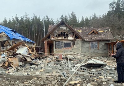 Наслідки обстрілів Донеччини 1 березня. Фото: сайт поліції Донеччини Наслідки обстрілів Донеччини 1 березня. Фото: сайт поліції Донеччини