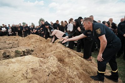 Прощання з рятувальниками, ДСНС, похорон, Харків, 18 кладовище, 17 червня 2026 року Прощання з рятувальниками, ДСНС, похорон, Харків, 18 кладовище, 17 червня 2026 року