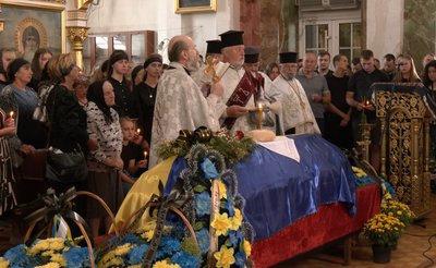 Прощання з Максимом Нагорним у Луцьку Прощання з Максимом Нагорним у Луцьку