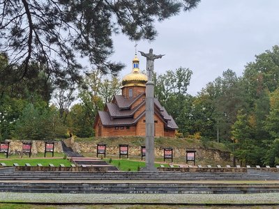 Пантеон УПА в Гурбах, серпень 2023 року Пантеон УПА в Гурбах, серпень 2023 року