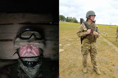 Демобілізований військовий з Волині вчителює і пише ікони на ящиках з-під набоїв Демобілізований військовий з Волині вчителює і пише ікони на ящиках з-під набоїв