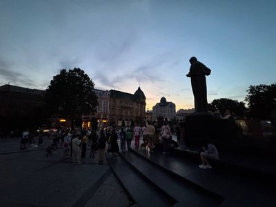 Акція проти законопроєктів про посилення відповідальності для військових Акція проти законопроєктів про посилення відповідальності для військових