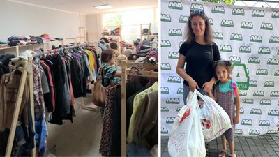 Доброчинна "барахолка": у Черкасах волонтери роздавали одяг, взуття та іграшки Доброчинна "барахолка": у Черкасах волонтери роздавали одяг, взуття та іграшки