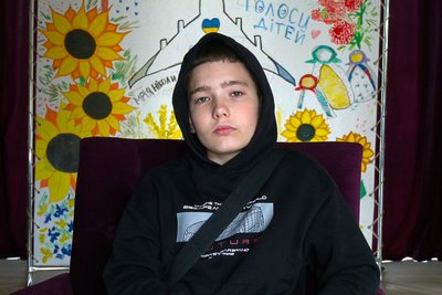 Женя з Миколаєва - учасник табору від БФ "Голоси дітей" Женя з Миколаєва - учасник табору від БФ "Голоси дітей"