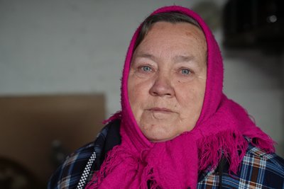 Раїса Клюєва, жителька Лютівки, Харківська область Раїса Клюєва, жителька Лютівки, Харківська область