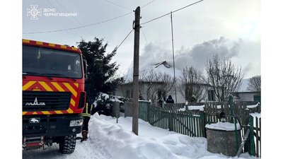 Троє людей загинули у пожежі будинку у Ріпках на Чернігівщині