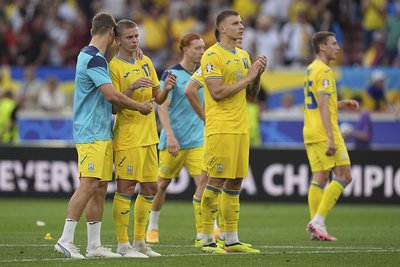 Емоції футболістів збірної України після вильоту з Євро-2024 Емоції футболістів збірної України після вильоту з Євро-2024
