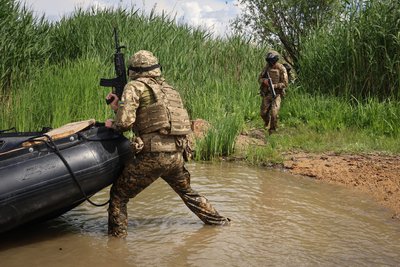 Херсонщина, 40 бригада, навчання, військовий Олег "Ворожбит" Херсонщина, 40 бригада, навчання, військовий Олег "Ворожбит"