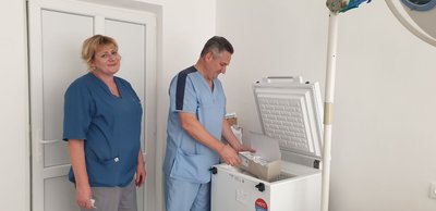 У Чуднівській лікарні на Житомирщині відкрили оновлений хірургічно-травматологічний блок У Чуднівській лікарні на Житомирщині відкрили оновлений хірургічно-травматологічний блок