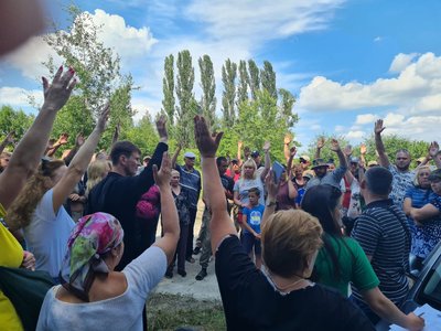 У громаді на Житомирщині люди виступили проти будівництва кар'єру поблизу їхніх сіл У громаді на Житомирщині люди виступили проти будівництва кар'єру поблизу їхніх сіл