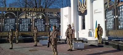 Захід відбувся біля Стели пам’яті на Майдані Незалежності Захід відбувся біля Стели пам’яті на Майдані Незалежності