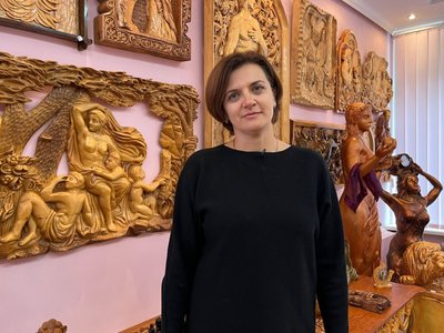 тернопіль, ірина кметь, музей різьбярства тернопіль, ірина кметь, музей різьбярства