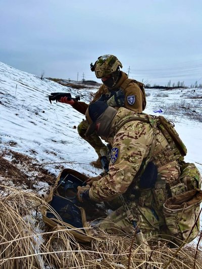 Це війна артилерії та дронів — командир групи "Шквал" Сергій Лейченков Це війна артилерії та дронів — командир групи "Шквал" Сергій Лейченков