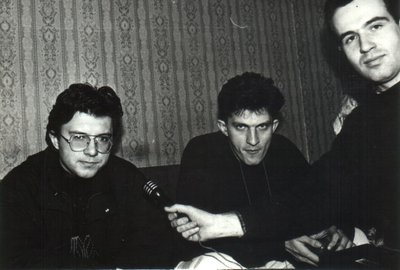 1993 рік, інтерв'ю з гуртом Скрябін у Донецьку на фестивалі "Вітер зі сходу" 1993 рік, інтерв'ю з гуртом Скрябін у Донецьку на фестивалі "Вітер зі сходу"