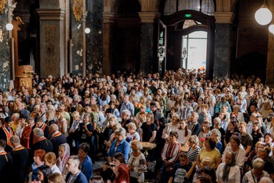 Прощання із Іриною Цибух у Гарнізонному храмі, Львів, 3 червня 2024 Прощання із Іриною Цибух у Гарнізонному храмі, Львів, 3 червня 2024