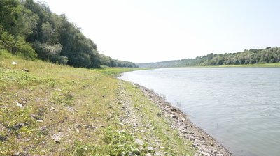 У Хотині обмілів Дністер У Хотині обмілів Дністер