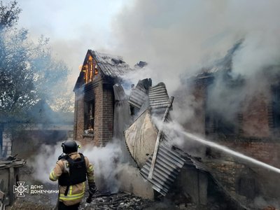 У пожежі в Краматорському районі загинув чоловік У пожежі в Краматорському районі загинув чоловік