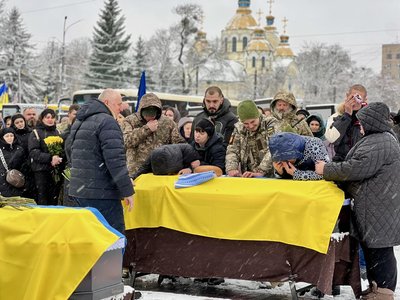 З військовими Ігорем Германом та Павлом Вахнюком попрощалися у Рівному