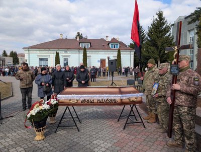 Похорон, ЗСУ, Віталій Дериня, 20 березня 2026, Тернопіль Похорон, ЗСУ, Віталій Дериня, 20 березня 2026, Тернопіль