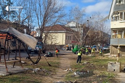 Слов'янськ наслідки обстрілу Донецька область 20 березня 2025 рік Слов'янськ наслідки обстрілу Донецька область 20 березня 2025 рік