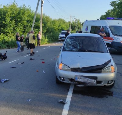 На Житомирщині зіткнувся мопед та легковик – травми отримав водій та його чотирирічна дитина На Житомирщині зіткнувся мопед та легковик – травми отримав водій та його чотирирічна дитина