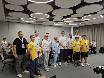 У Житомирі стартував національний чемпіонат з робототехніки IPRC Ukraine-2026 У Житомирі стартував національний чемпіонат з робототехніки IPRC Ukraine-2026