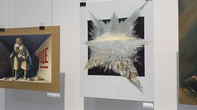 картини, війна на полотні