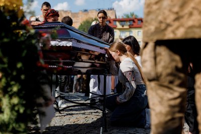 Прощання із Іриною Цибух у Львові, 3 червня 2024 Прощання із Іриною Цибух у Львові, 3 червня 2024