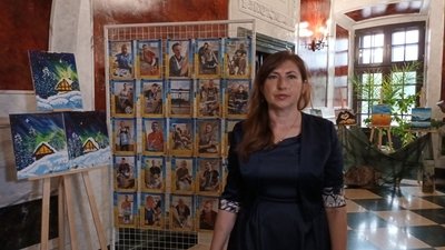 Аукціон, продали картини, військові, Тернопільщина, липень 2024 Аукціон, продали картини, військові, Тернопільщина, липень 2024