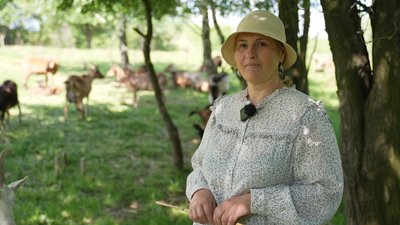 Мирослава Волощук, біодинамічна козина ферма, Коломийщина Мирослава Волощук, біодинамічна козина ферма, Коломийщина
