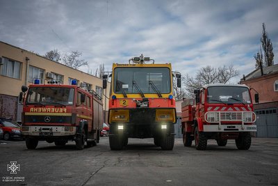 Пожежні машини для ДСНС Одещини Пожежні машини для ДСНС Одещини