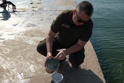 В Одесі перевірили узбережжя Чорного моря на забруднення нафтопродуктами