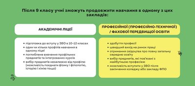 Опитування дев’ятикласників і батьків щодо навчання в академічних ліцеях