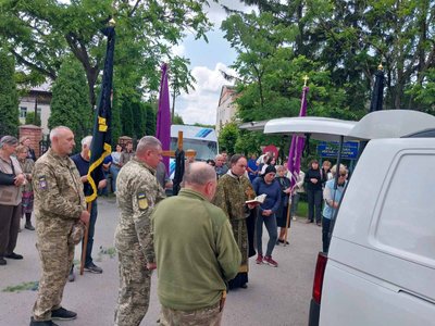 Похорон, ЗСУ, Тернопільщина, Євген Пригода Похорон, ЗСУ, Тернопільщина, Євген Пригода