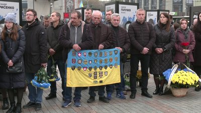 У Рівному попрощались з військовим Сергієм Поповичем У Рівному попрощались з військовим Сергієм Поповичем