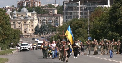 похорон володимира горбача, тернопіль